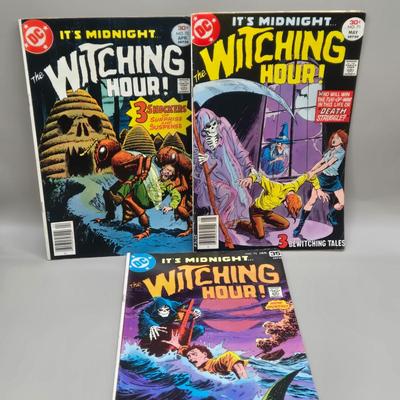 LOT 206: The Witching Hour! Comic Books