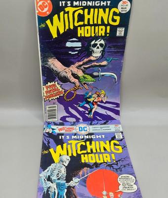 LOT 206: The Witching Hour! Comic Books
