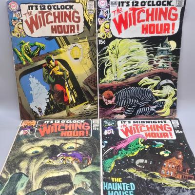 LOT 206: The Witching Hour! Comic Books