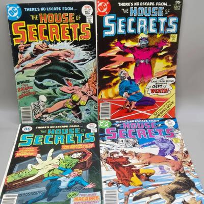 LOT 207: The House of Secrets Comic Books