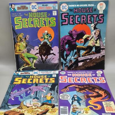 LOT 207: The House of Secrets Comic Books