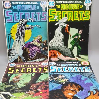 LOT 207: The House of Secrets Comic Books
