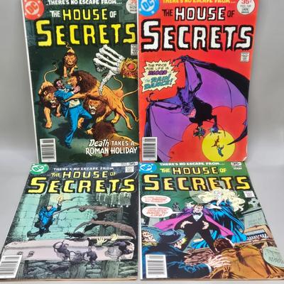 LOT 207: The House of Secrets Comic Books