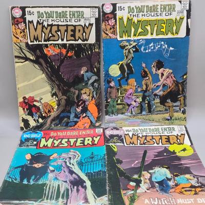 LOT 209: The House of Mystery Comic Books