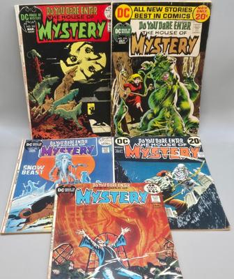 LOT 209: The House of Mystery Comic Books