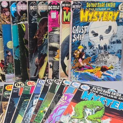 LOT 209: The House of Mystery Comic Books