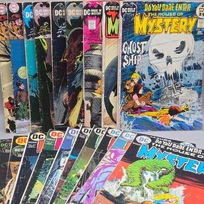 LOT 209: The House of Mystery Comic Books