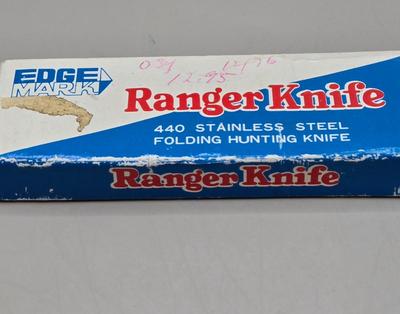 LOT 217J: Puma Skinner with Certificate of Guarantee, Edge Mark Ranger Knife, and Old Timer Pocket Knife