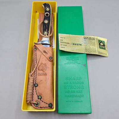 LOT 217J: Puma Skinner with Certificate of Guarantee, Edge Mark Ranger Knife, and Old Timer Pocket Knife