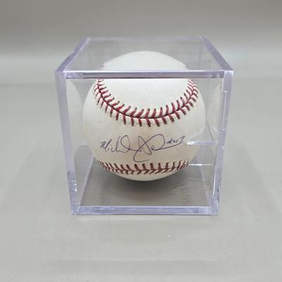 LOT 218: Tim Byrdak, John Parrish, and Mike DeJean Signed Baseballs/ No COA