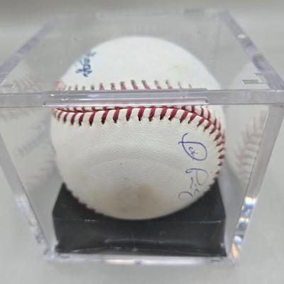 LOT 218: Tim Byrdak, John Parrish, and Mike DeJean Signed Baseballs/ No COA