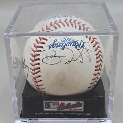 LOT 220: Variety of Signed Baseballs, Hershey Baseball, and Orioles Baseball