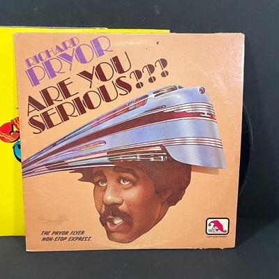 LOT 222: Vintage Comedy Vinyl Records - Cheech & Chong, Richard Pryor, Steve Martin, Eddie Murphy, Joan Rivers
