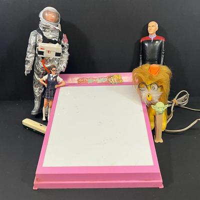 LOT 223: Collection of Assorted Vintage Toys