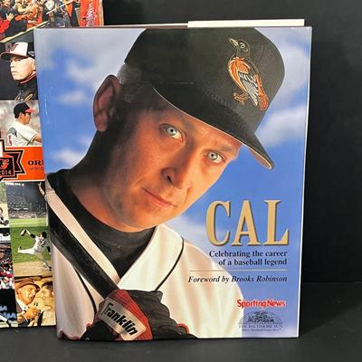 LOT 225: Baltimore Orioles / Cal Ripken Books and Collectibles