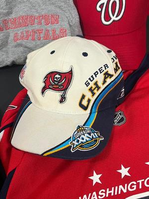 LOT 226: Sports Collectibles and Clothing Lot, Ohio State Items, Washington Capital Ovechkin Children's Jersey and More