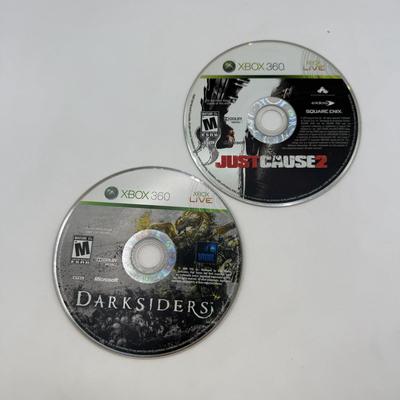 LOT 230: DJ Hero Turntables, XBOX Rockband Drum Kit & Variety of Video Games