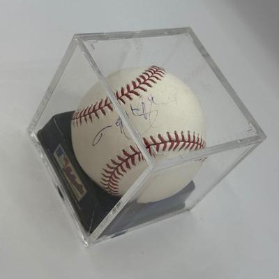 LOT 235: Rawlings Baseball Signed by Rafael Palmeiro