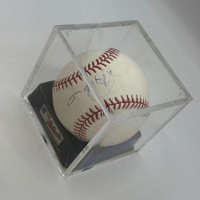 LOT 235: Rawlings Baseball Signed by Rafael Palmeiro
