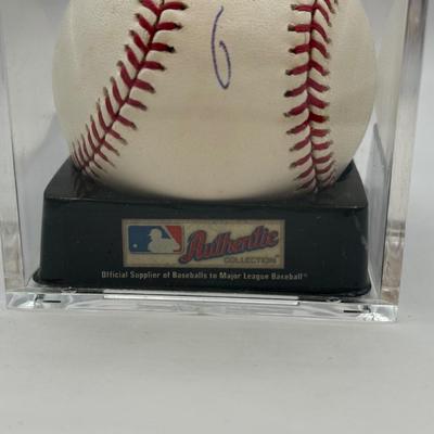 LOT 235: Rawlings Baseball Signed by Rafael Palmeiro