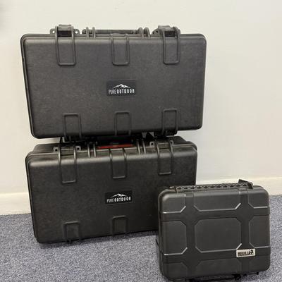 LOT 237: Hard Shell Cases for Cameras & Equipment