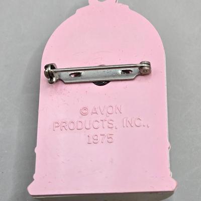 LOT 243: Fun Vintage Avon Fragrance Glace and Pins