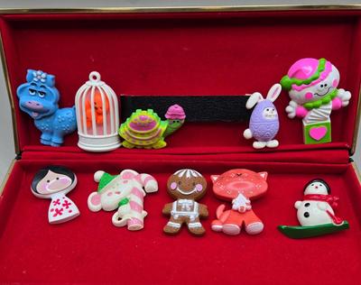 LOT 243: Fun Vintage Avon Fragrance Glace and Pins