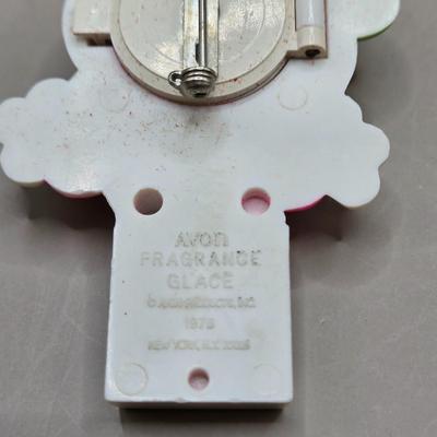 LOT 243: Fun Vintage Avon Fragrance Glace and Pins