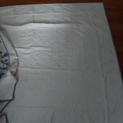 Two Handmade Patchwork Quilt from the 80s (B2-DZ)