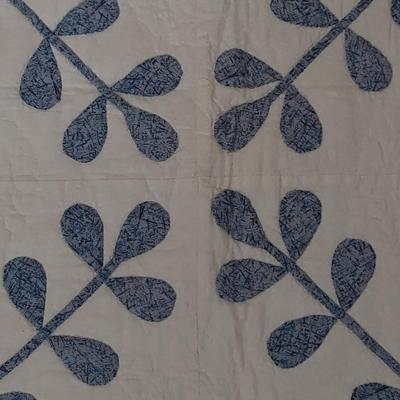 Two Handmade Patchwork Quilt from the 80s (B2-DZ)