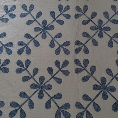 Two Handmade Patchwork Quilt from the 80s (B2-DZ)