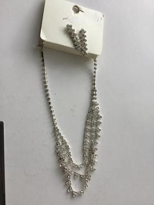 Lovisa statement earrings and necklace