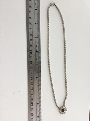 Beautiful rhinestone fashion necklace