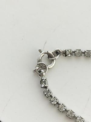 Beautiful rhinestone fashion necklace