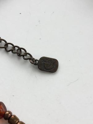 You and I marked two layer beaded unique necklaces