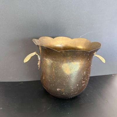 Brass Ash Bucket