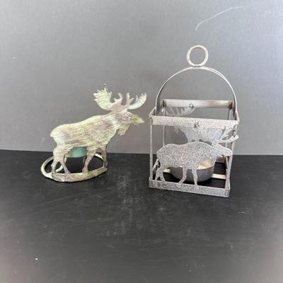 Lot of 6 - Moose Decorations