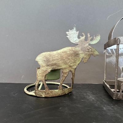Lot of 6 - Moose Decorations