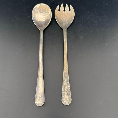 Silver Plated Salad Silvers