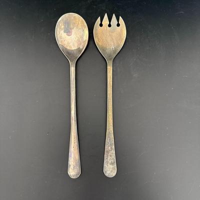 Silver Plated Salad Silvers
