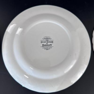 Red Design Plates, Made in England