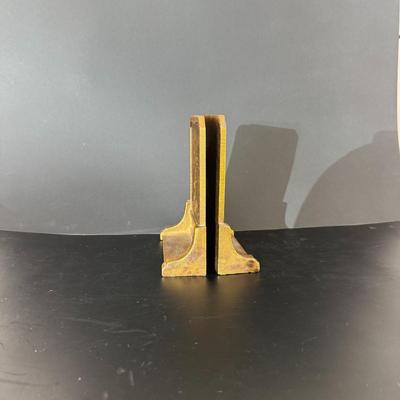 Bronze Bookends