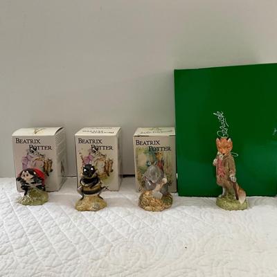 UBA1283 Lot of Beatrix Potter Beswick and Royal Albert Figurines