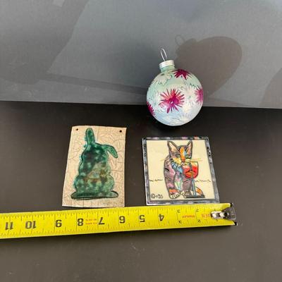 Lot of 6 Cat Art