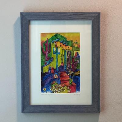 Framed Art - 2 pieces by Peggy Corpeny