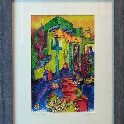 Framed Art - 2 pieces by Peggy Corpeny