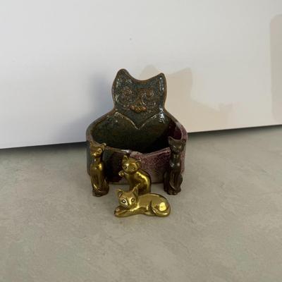 Cat Decor - Lot of 8