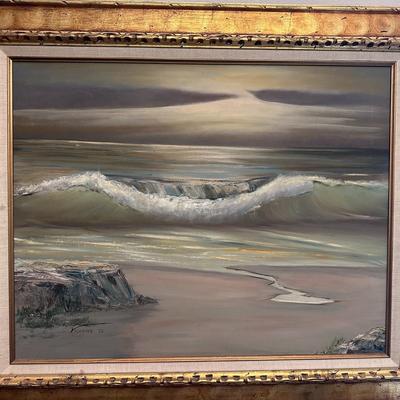 Framed Art - Linda Vickers Oil Painting