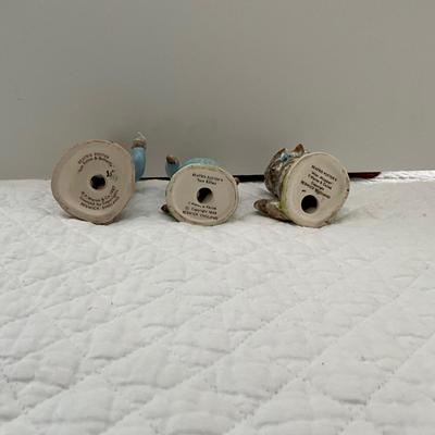 UBA1291 Lot of Three Beatrix Potter Kitten Figurines