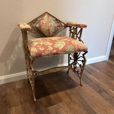 Art Deco Vanity Bench Seat